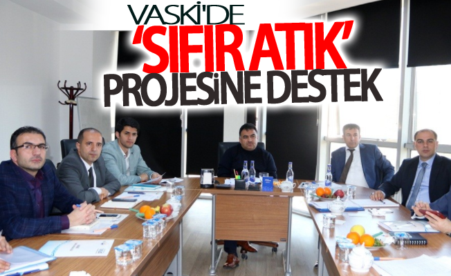 VASKİ'de ‘Sıfır Atık’ projesine destek