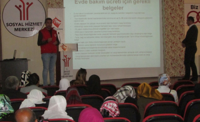 Engelli bakıcılarına seminer