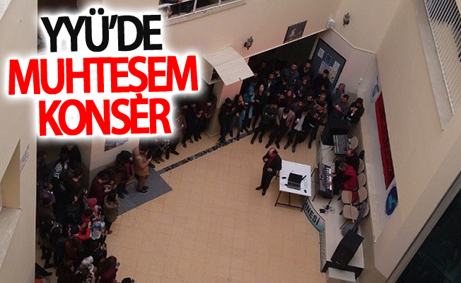 YYÜ’de muhteşem konser