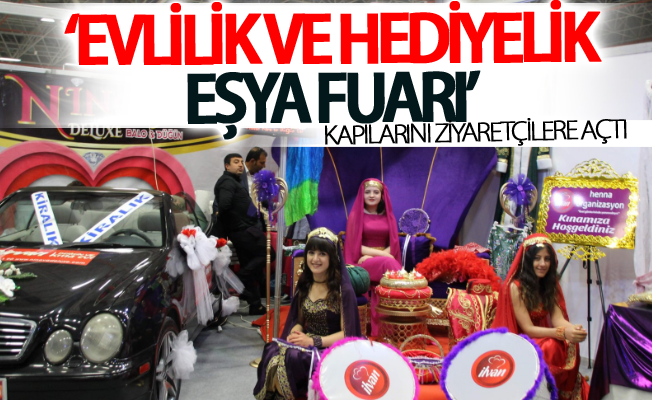 Van'da ‘Evlilik ve Hediyelik Eşya Fuarı’, kapılarını ziyaretçilere açtı.