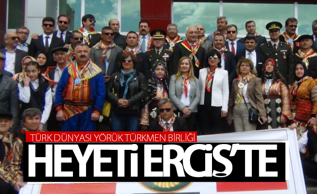Türk Dünyası Yörük Türkmen Birliği heyeti Erciş’te 23 Nisan'a katıldılar