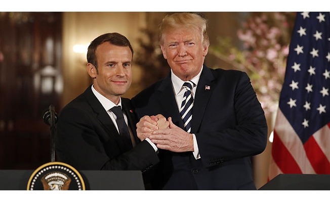 Macron ve Trump’tan İran açıklaması