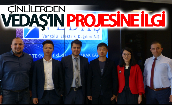 Çinlilerden VEDAŞ’ın projesine ilgi