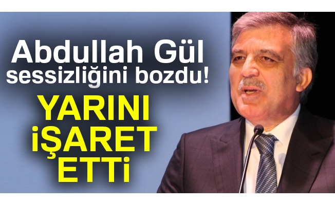 Abdullah Gül'den adaylık açıklaması