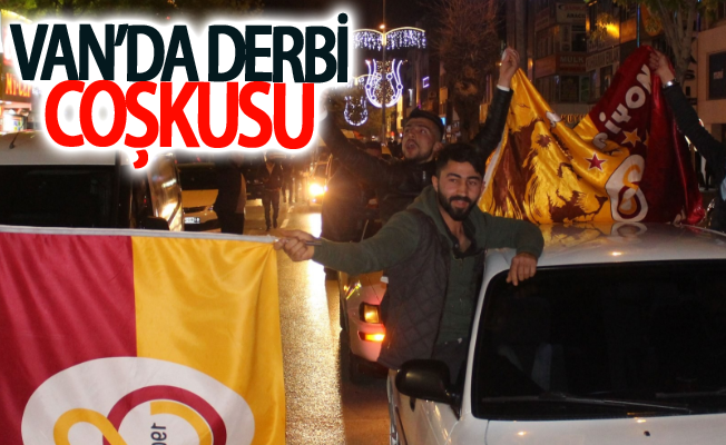 Van’da derbi coşkusu