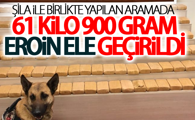 Van’da 61 kilo 00 gram  eroin ele geçirildi