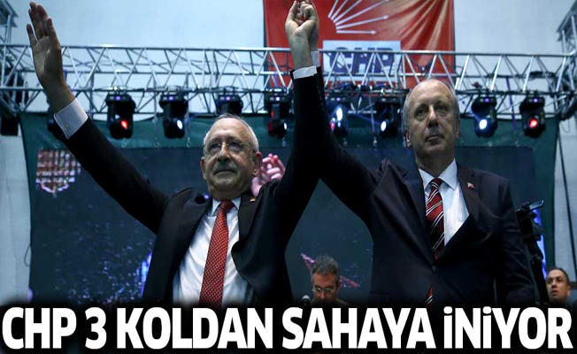 CHP'de Kılıçdaroğlu, İnce ve Tezcan ayrı kampanya yürütecek