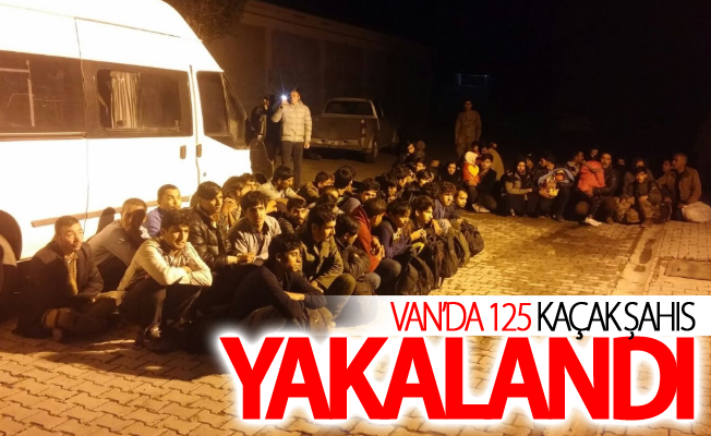 Van’da 125 kaçak şahıs yakalandı