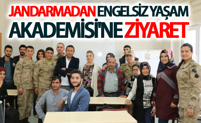 Jandarmadan Engelsiz Yaşam Akademisi'ne ziyaret