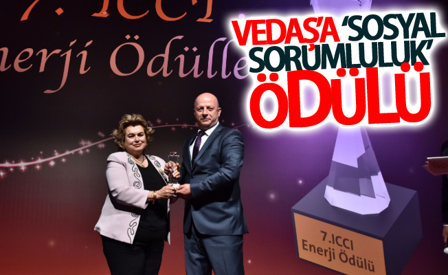 VEDAŞ’a ‘sosyal sorumluluk’ ödülü