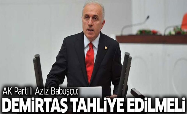 AK Partili Aziz Babuşçu: Demirtaş cezaevinden çıkmalı