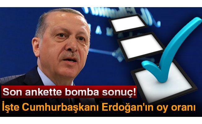 Yol haritası belirlendi, işte Erdoğan'ın oy oranı