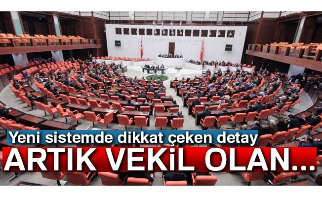 Yeni sistemde dikkat çeken detay