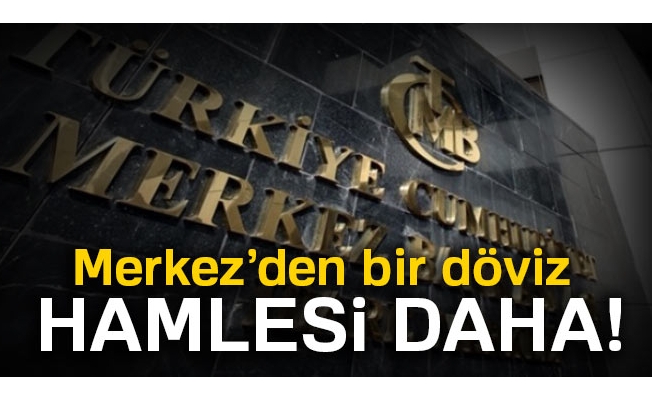 Merkez Bankası'ndan bir döviz hamlesi daha geldi