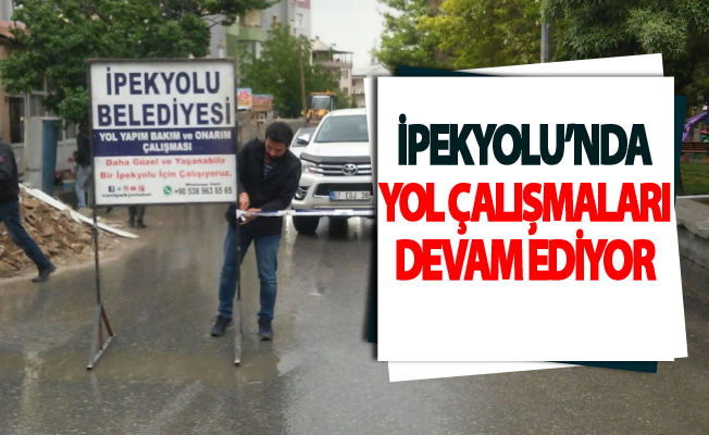 İpekyolu’nda yol hamlesi devam ediyor