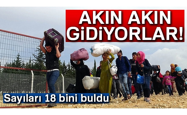 18 bin Suriyeli bayram için ülkesine gitti