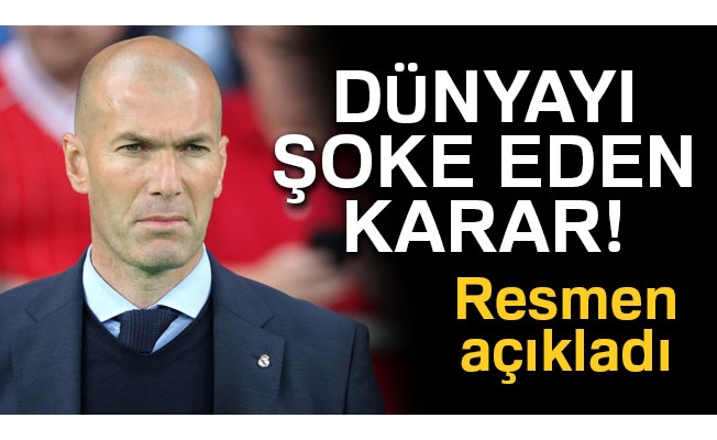 Real Madrid'de Zidane depremi