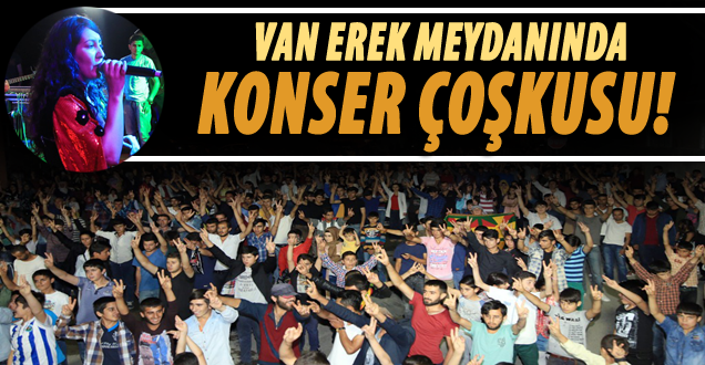 Erek Meydanı'nda konser coşkusu!