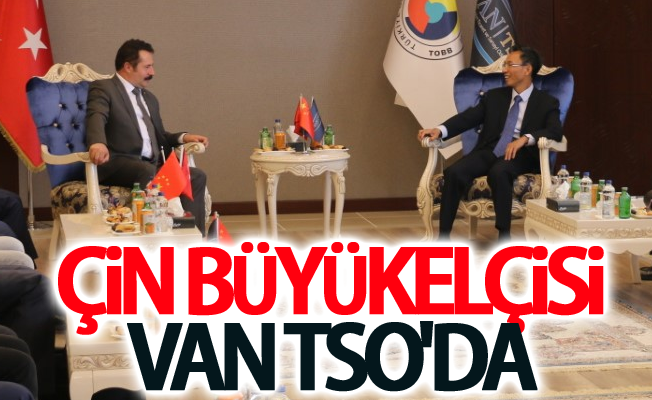 Çin Büyükelçisi Van TSO'da