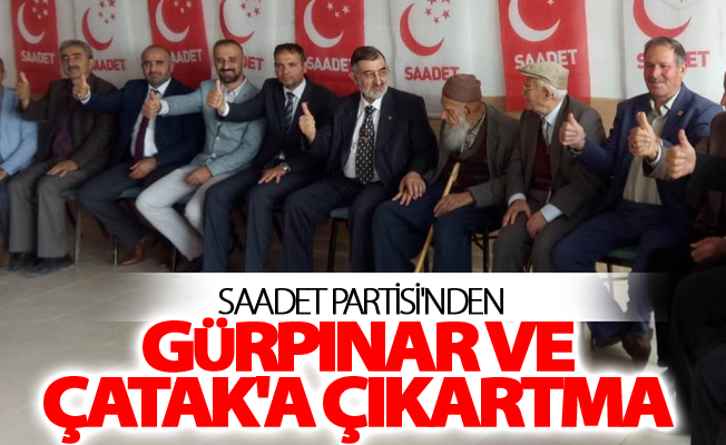 Saadet Partisi'nden Gürpınar ve Çatak'a çıkartma