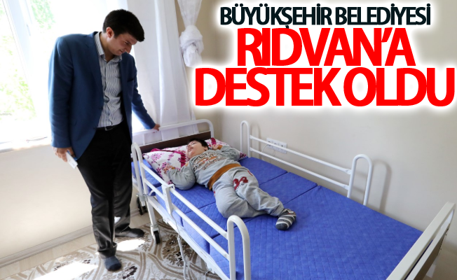 Van Büyükşehir Belediyesinden Rıdvan'a destek