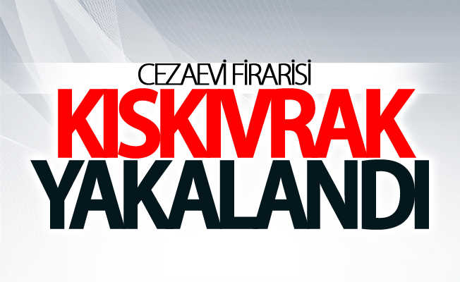 Cezaevi firarisi kıskıvrak yakalandı