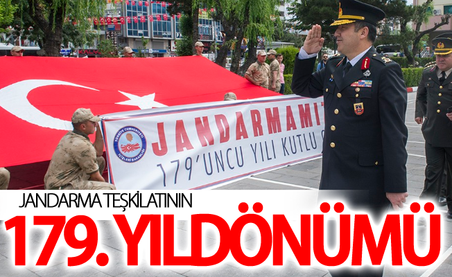 Jandarma teşkilatının 179. yıldönümü