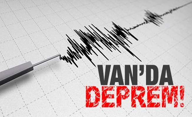 Van'da deprem