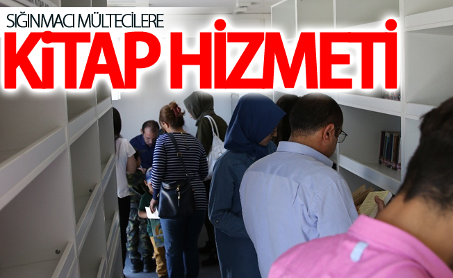 Van'da Sığınmacı mültecilere kitap hizmeti