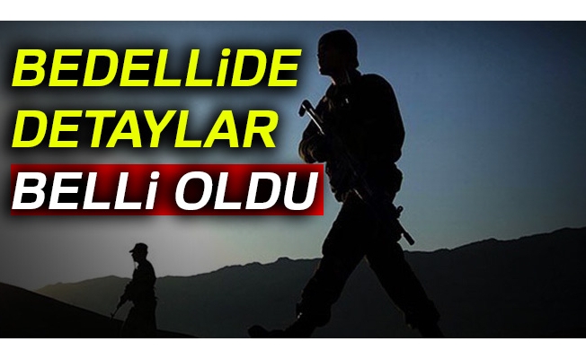 Bedellide detaylar belli oldu