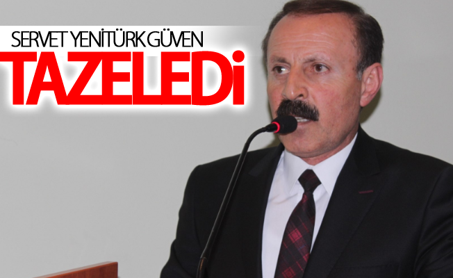 Servet Yenitürk güven tazeledi