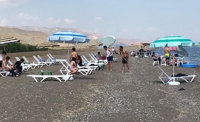 Ahlat'ın ilk aile plajı açıldı