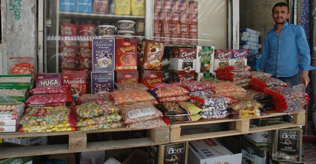 Bayram Şekeri Tezgahtaki Yerini Aldı