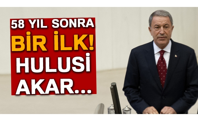 58 yıl sonra bir ilk! Hulusi Akar...