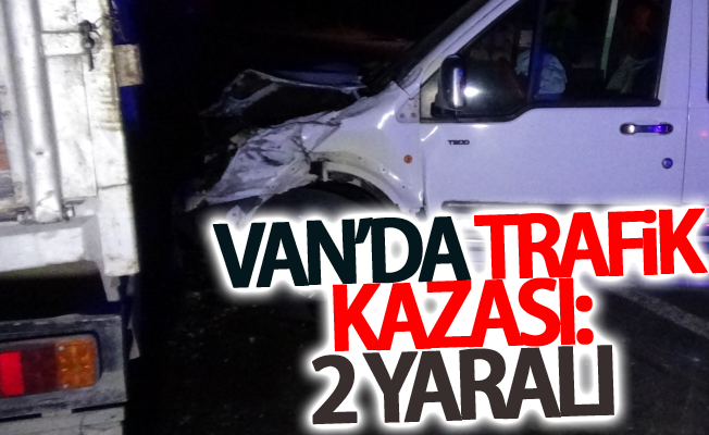 Van-Erciş karayolunun 25. kilometresinde trafik kazası meydana geldi