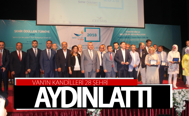 Van’ın kandilleri 28 şehri aydınlattı