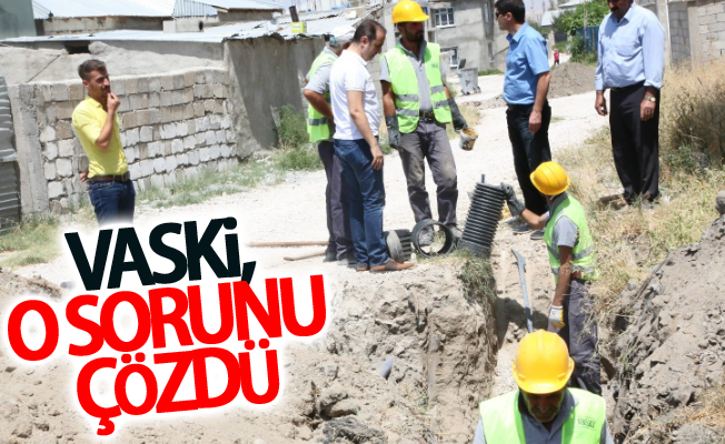 VASKİ, İŞGEM'deki atık su sızıntısını çözdü