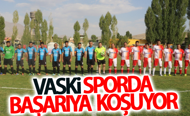 VASKİ sporda da başarıya koşuyor