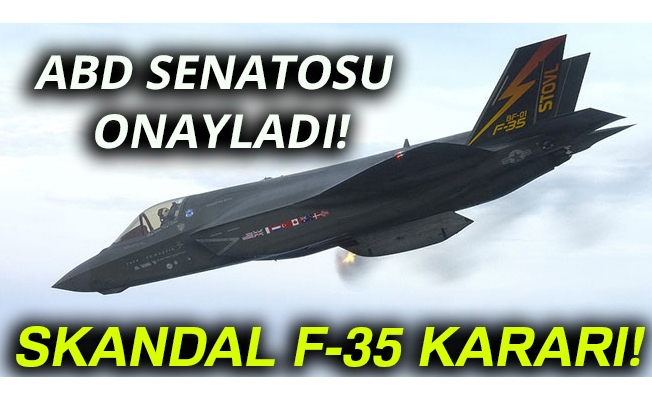 ABD Senatosu'ndan F-35 savaş uçaklarında yaptırım kararı çıktı