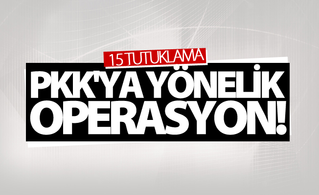 Erciş’te operasyon: 15 tutuklama