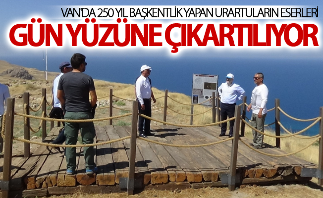 Van'da 250 yıl başkentlik yapan Urartuların eserleri gün yüzüne çıkartılıyor