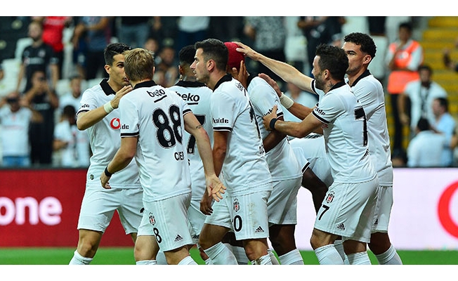 Beşiktaş evinde avantajı kaptı