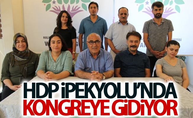 HDP İpekyolu İlçesinde yapacağı kongre için start verdi