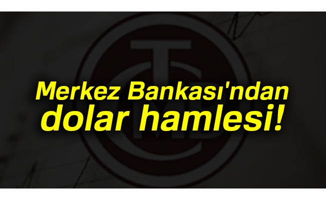 Merkez Bankası'ndan dolar açıklaması