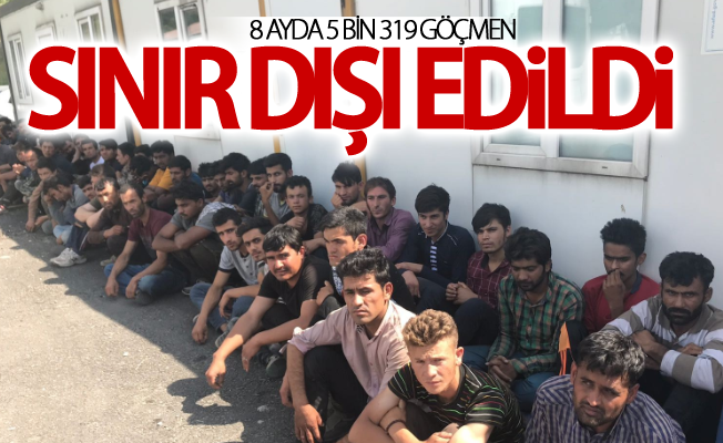 Jandarma’dan 8 aylık dönemde toplam 246 Göçmen Kaçakçılığı olayına müdahale