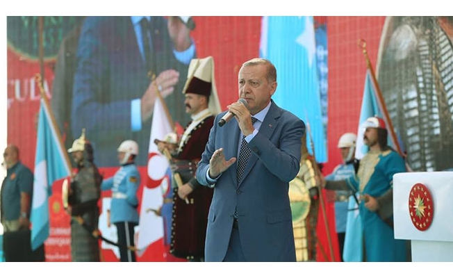 Cumhurbaşkanı Erdoğan Malazgirt’te