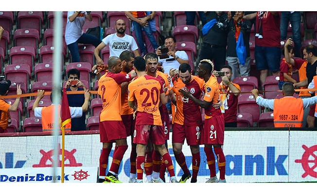 Galatasaray'dan 6-0'lık galibiyet