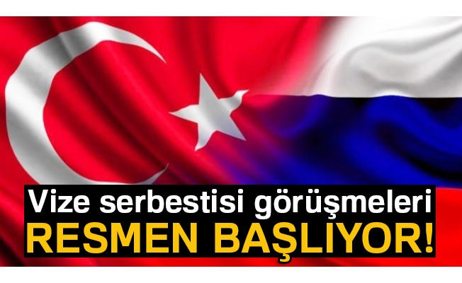 Vize serbestisi görüşmeleri resmen başlıyor