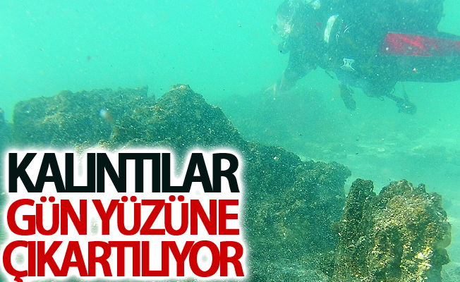 Van Gölü’nün derinliklerindeki yerleşim kalıntıları gün yüzüne çıkartılıyor