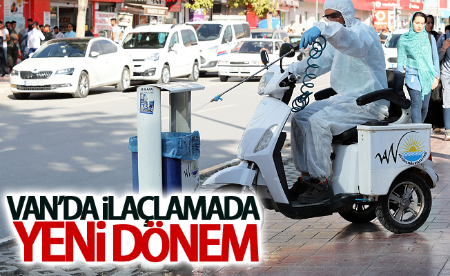 Van’da ilaçlamada yeni dönem